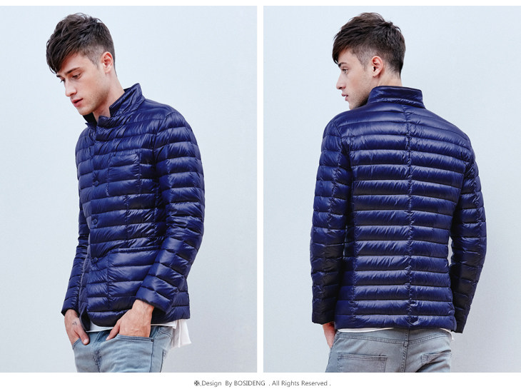 Blouson homme BOSIDENG    en Nylon - Ref 3119994 Image 25