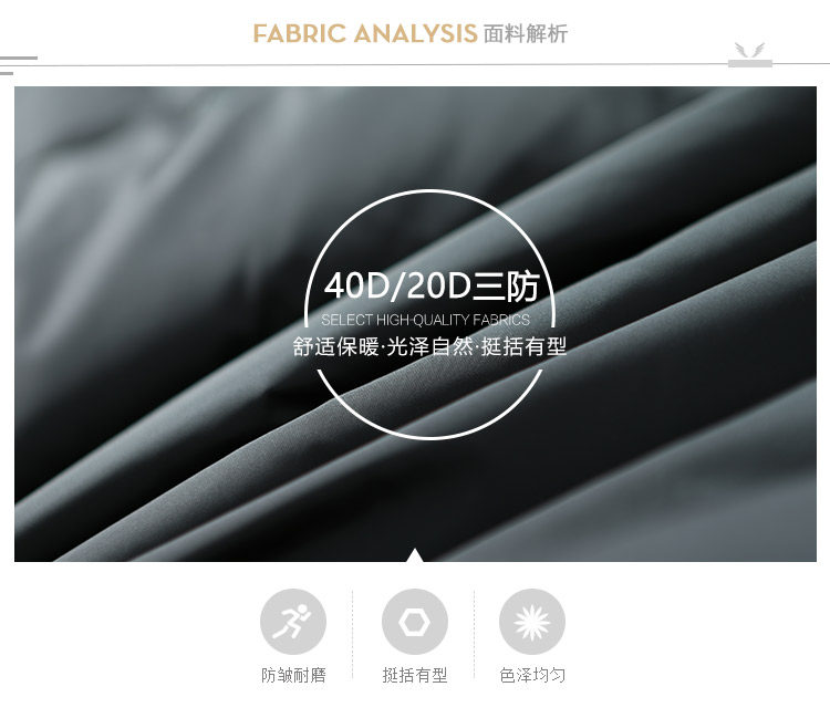 Blouson homme BOSIDENG    en Nylon - Ref 3121027 Image 12