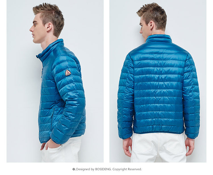 Blouson homme BOSIDENG    en Nylon - Ref 3120100 Image 35