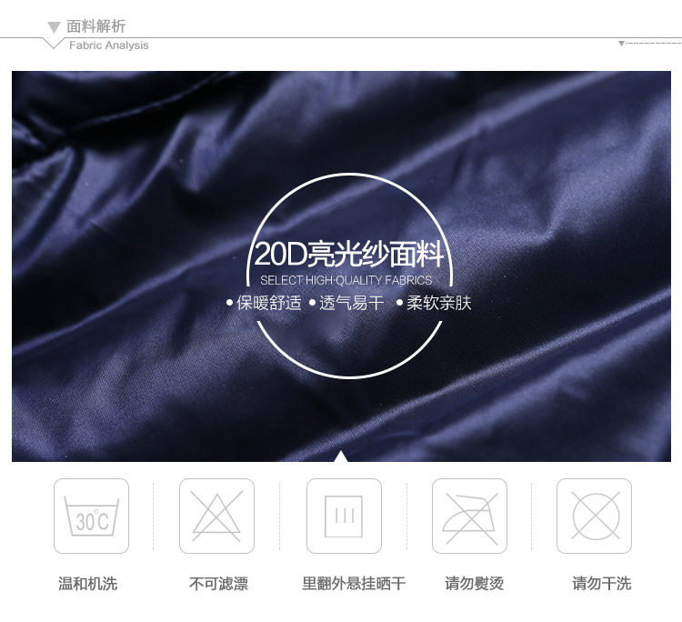 Blouson homme BOSIDENG    en Nylon - Ref 3120155 Image 10