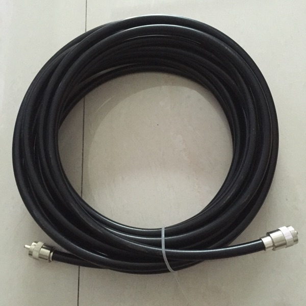 Walkie-talkie feeder 50-7 pure copper wire relay trolley antenna connection line marine radio feeder 10 meters