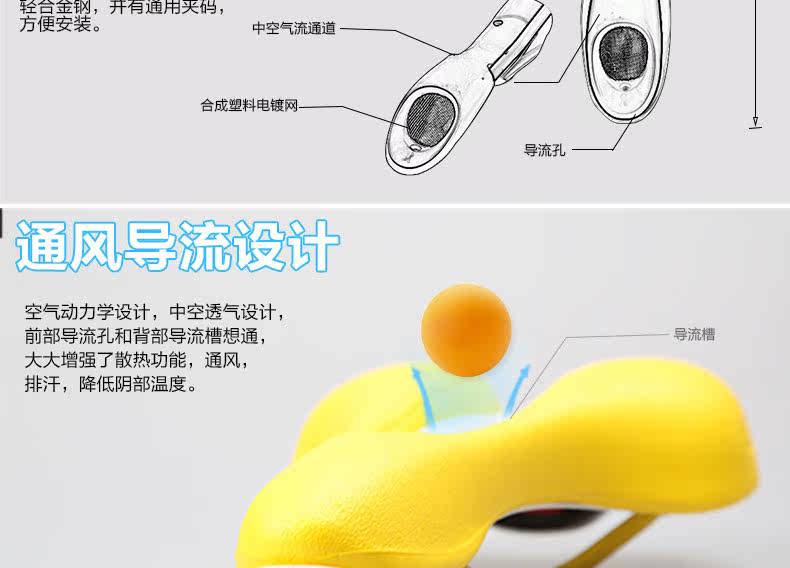 Selle de vélo Mountain Bike CHAUNTS - Ref 2351432 Image 9