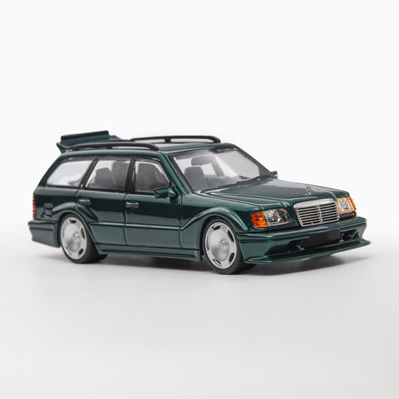 Limited edition Mercedes-Benz S124 T MODEII EVO2 Mortal 1 64 alloy car model