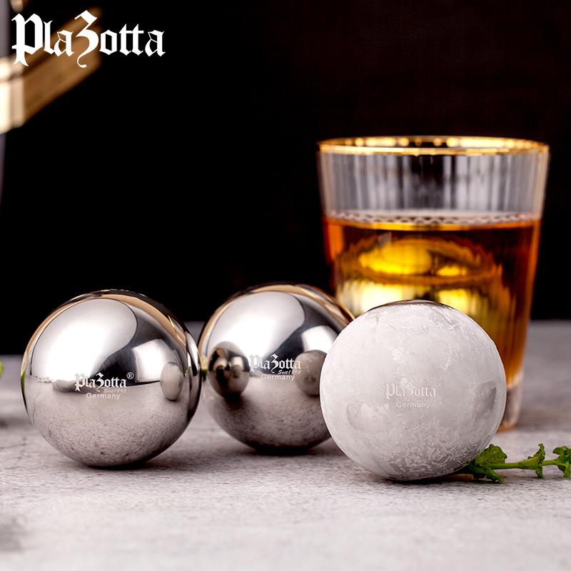 German plazotta 304 stainless steel ice cubes ice grain metal iron ice frozen steel ice wine stone ice hockey metal ice