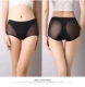 Eo cao gợi cảm rỗng trong suốt lưới kích thước lớn nữ tam giác đồ lót chất béo mm quần cotton