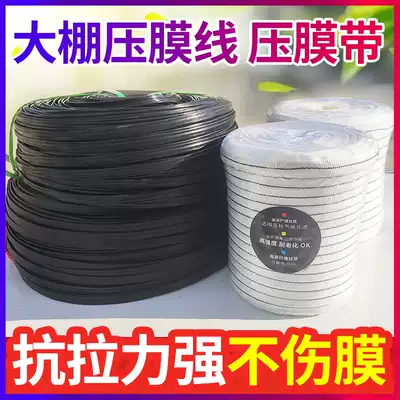 Factory direct sale special sale greenhouse accessories Greenhouse pressure film line pressure film rope pressure film belt White film belt