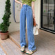 Loose Slim Pants ຂອງແມ່ຍິງ jeans ບາງໆ versatile