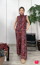 Yichen Liangpin Xiangyun Sha Pants NXYS Straight Leg Pants 8877