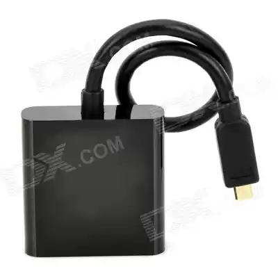 Batch Micro Micro HDMI to VGA converter projector conversion line HD to vga converter