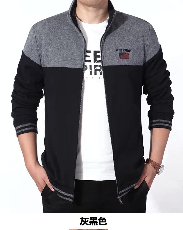 Jeep / Jeep chính thức áo len nam mùa thu đông áo hoodie