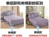 Bông giường bedspread váy một gia đình bốn phong cách châu Âu bông satin jacquard bông dày khăn trải giường cưới đặt mô hình được trang bị tấm - Váy Petti