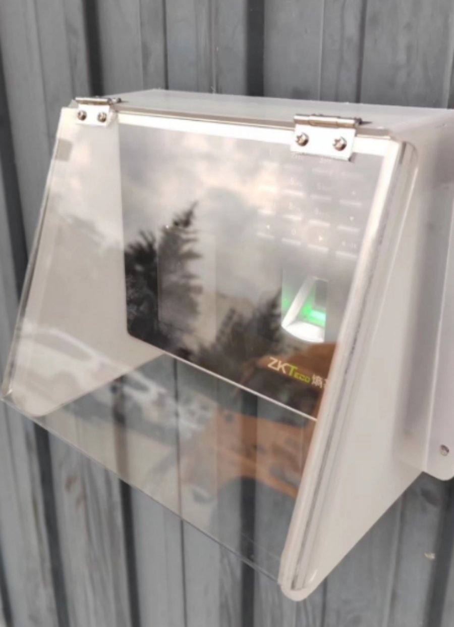 Attendance machine rain cover sunshade and rain protection box