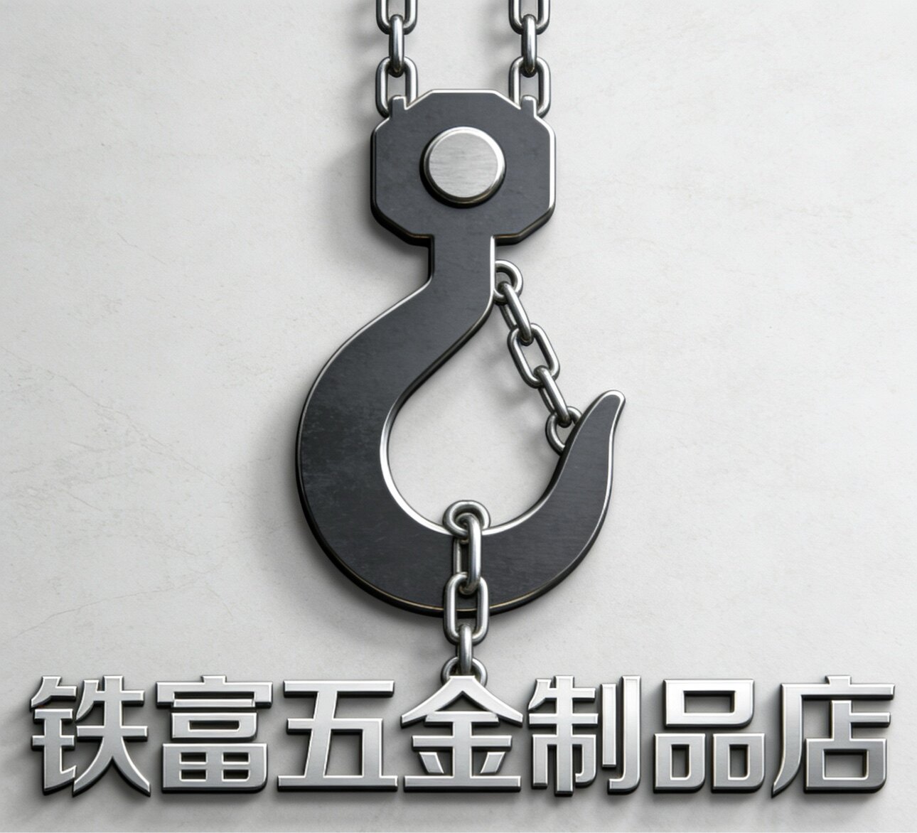 铁富五金制品店的LOGO
