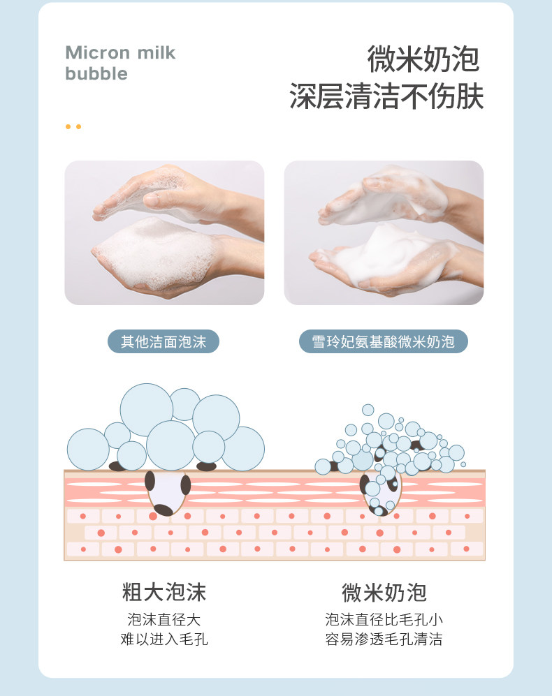 雪玲妃 氨基酸泡沫洗面奶 500ml 图3