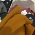 Công nghệ đen thời trang giản dị mùa thu và mùa đông đúc đầy đủ len liền mạch và áo len cashmere nửa cao cổ nam cashmere - Áo len Cashmere