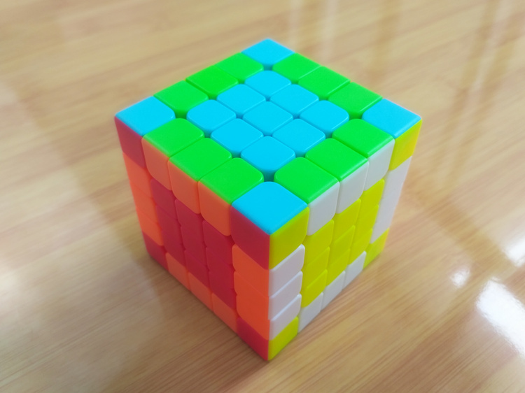Xác thực nghệ thuật kỳ quặc vuông thứ năm khối Rubik giác ngộ s5 trật tự sức mạnh trí tuệ đồ chơi đua xe sinh viên chuyên nghiệp trơn tru Rubiks Cube xe ô tô đồ chơi
