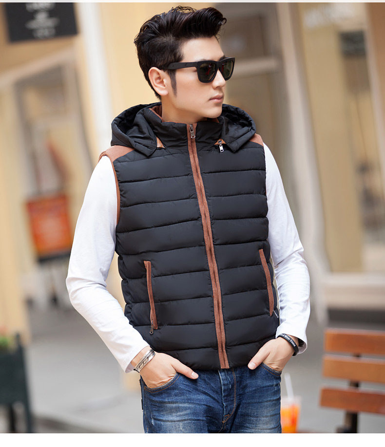 Débardeur homme Cotton vest SALADENMON pour automne - Ref 1584266 Image 22