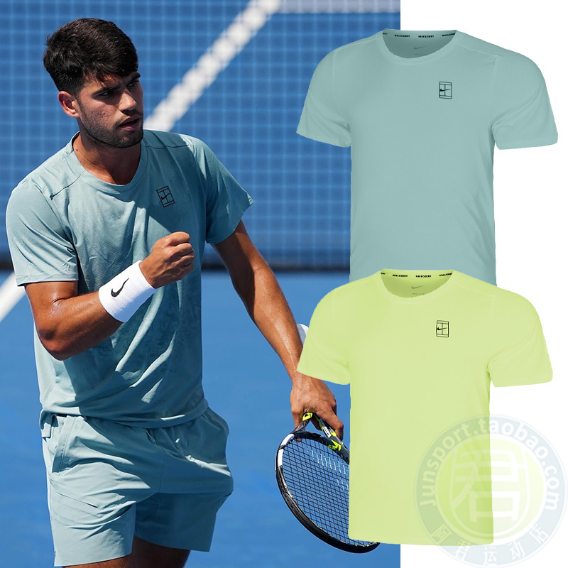 Nike Sportswear Men's 26 Summer Alcaraz Cincinnati Masters Tennis Short-Sleeved T-Shirt Fz6911 Nike Sportswear Men's 26 Summer Alcaraz Cincinnati Masters Tennis Short-Sleeved T-Shirt Fz6911