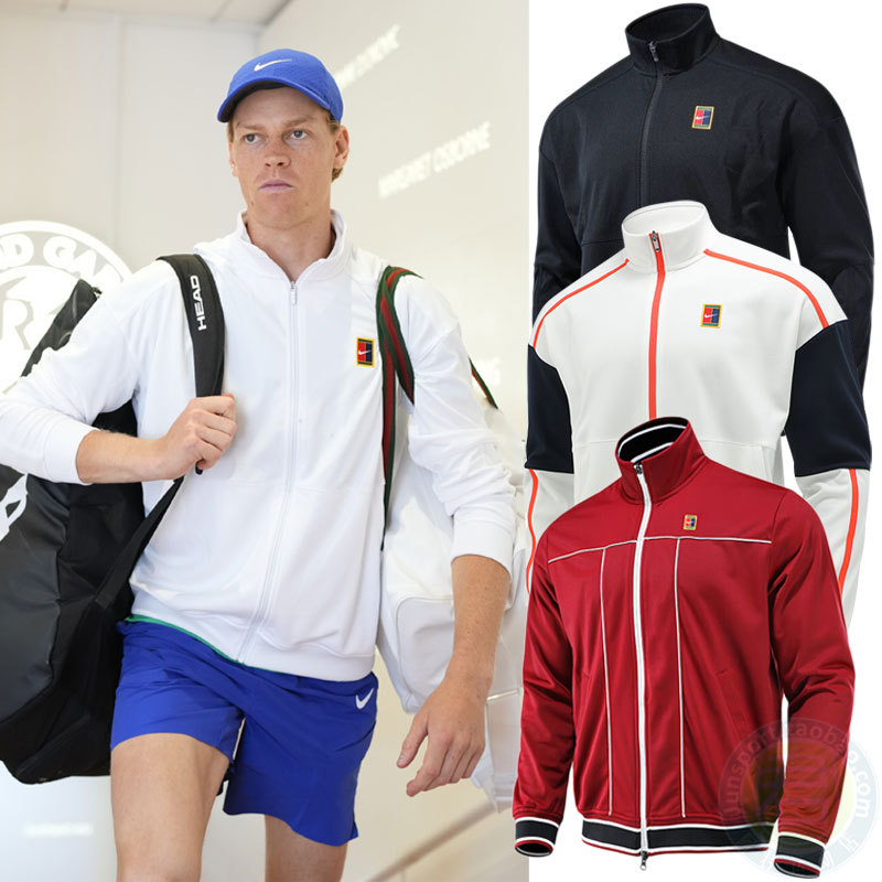 Nike Tennis Clothing Men's 2026 Spring Sinner Australian Open Sports Long-Sleeved Jacket and Pants Fz6926/Hv8213