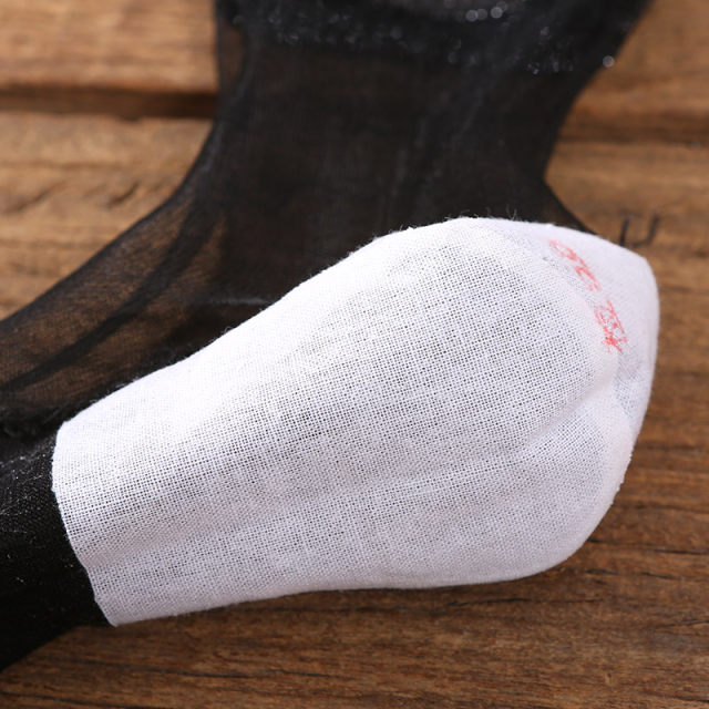 5 pairs of anti-crack socks for summer thin women’s glass stockings lace cracked foot socks stockings heel type anti-crack heel