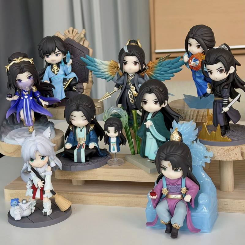 Authentic Pop Mart Resonance: the Journey of a Mortal Immortal Collaboration Series Blind Box Trendy Desktop Decoration Figurine Gift Authentic Pop Mart Resonance: the Journey of a Mortal Immortal Collaboration Series Blind Box Trendy Desktop Decoration Figurine Gift