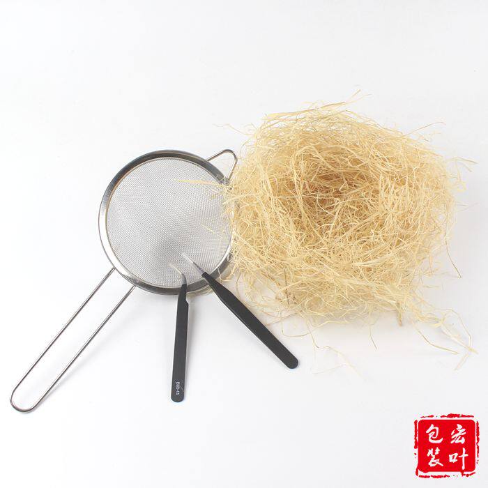 Nest Packaging Gift Box Filling Sea Cucumber Gift Box Filler Oatpacking Box Filler Grass Silk Wholesale