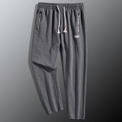 Мужские осенние трендовые универсальные зимние штаны, свободный крой, в корейском стиле