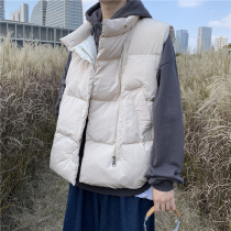 Winter Ins port Wind clip Cotton Machia mens ruffles Chauffles Outside Wearing Korean version Tide Kan Shoulder 100 lap cotton Horse clip jacket
