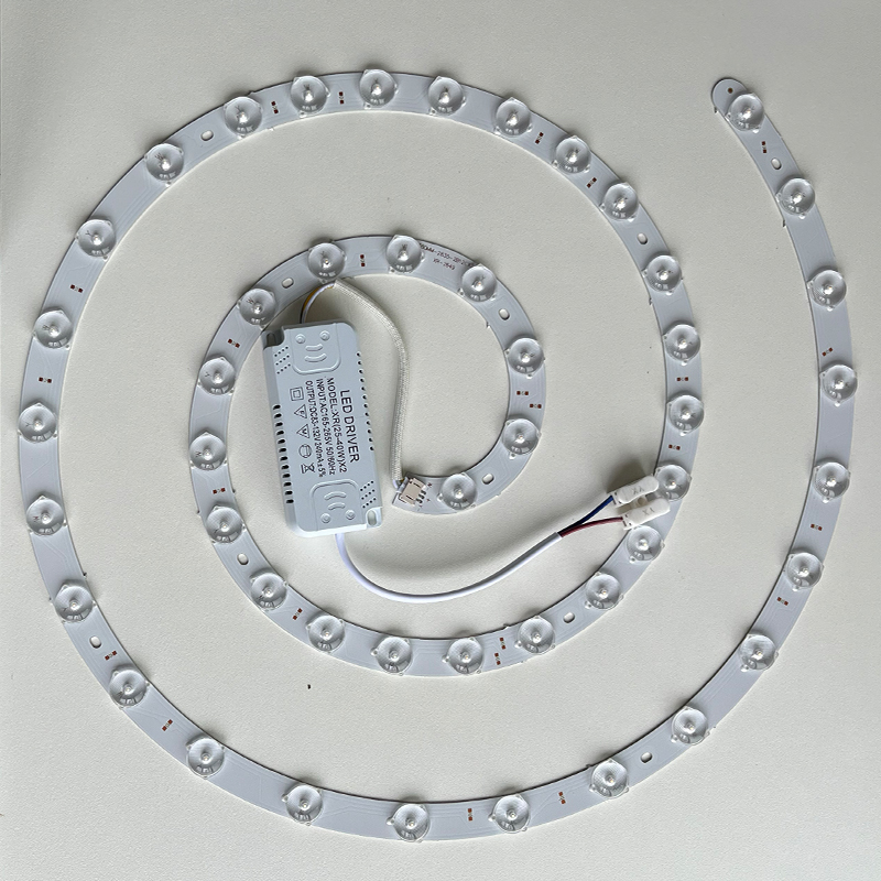 Led Square Light Chip Replacement for Home Ceiling Light Retrofit Light Source Three-Color Dimming Light Panel Round Magnetic Light Bulb