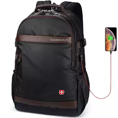 Swiss Army knife backpack men's backpack Large capacity business leisure travel men's lightweight Swiss Army knife school bag