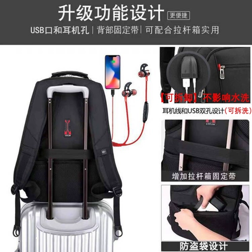 Вместительный и большой школьный рюкзак, ноутбук для путешествий, Швейцария, для средней школы, бизнес-версия