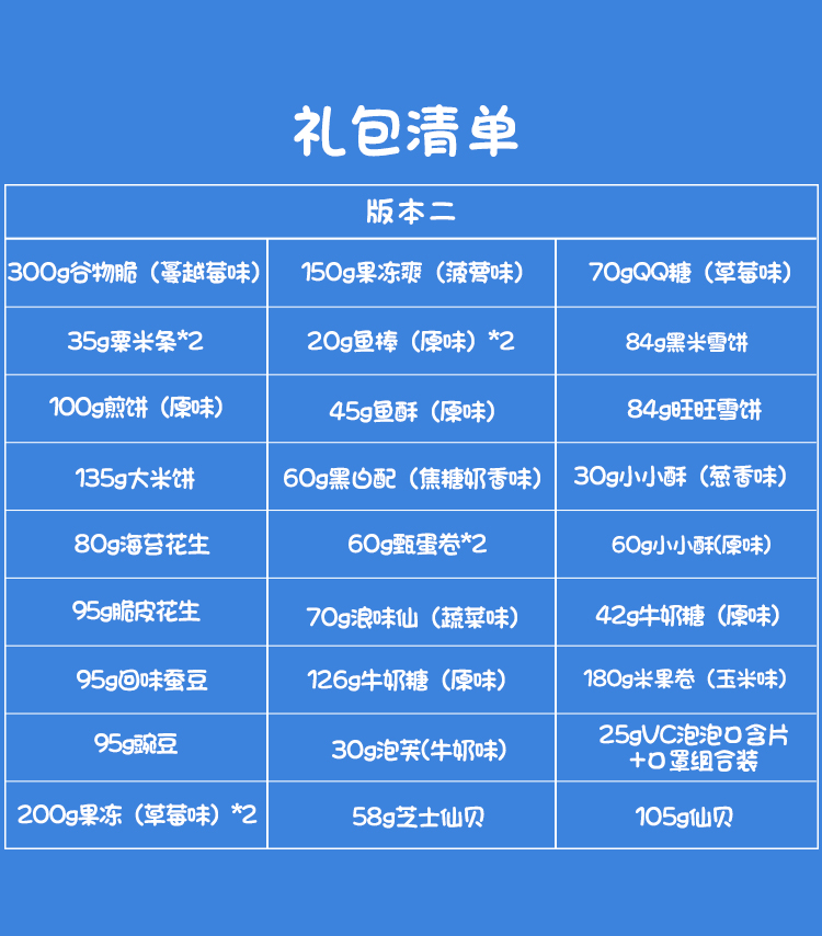 旺旺】巨型大礼包2.8kg