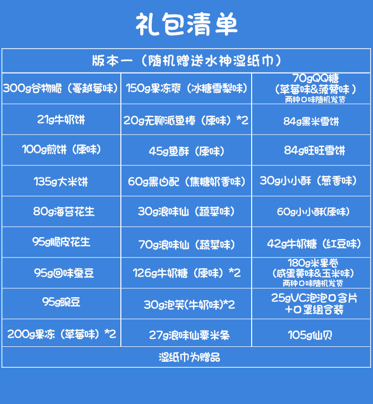 旺旺】巨型大礼包2.8kg