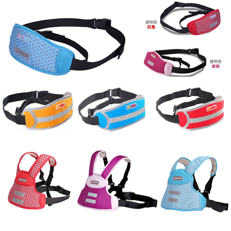 Electric car seat belt children's baby bag motorcycle protection belt motorcycle baby straps anti-fall fixed belt seat