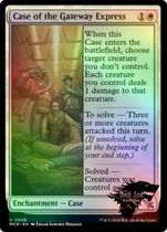 Magic: The Gathering Case of the Gateway Express Chinese and English flat flash MKM