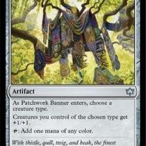 (Northern Cards) Magic: The Gathering Patchwork Banner English Weekly Japanese Flash BLB