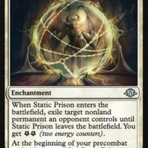 Magic: The Gathering Modern Horizons 3 MH3 Static Prison Static Prison Chinese English Japanese and Chinese