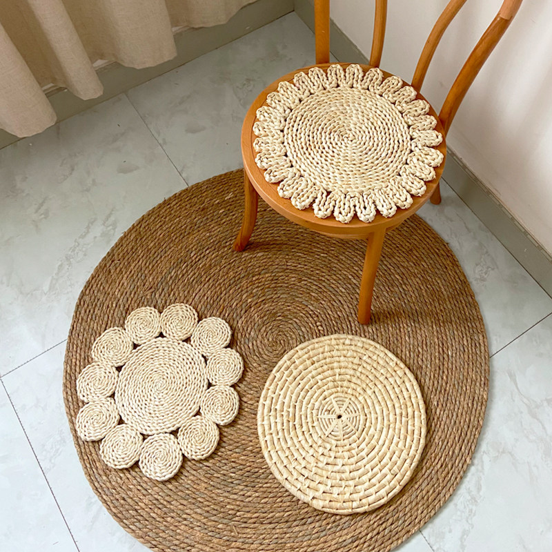 Handmade weaving and thickening of the window tatami cushion cushion