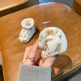 Детская демисезонная обувь для раннего возраста для новорожденных подходит для мужчин и женщин для девочек, мягкая подошва, 1 лет, 8-10 мес.