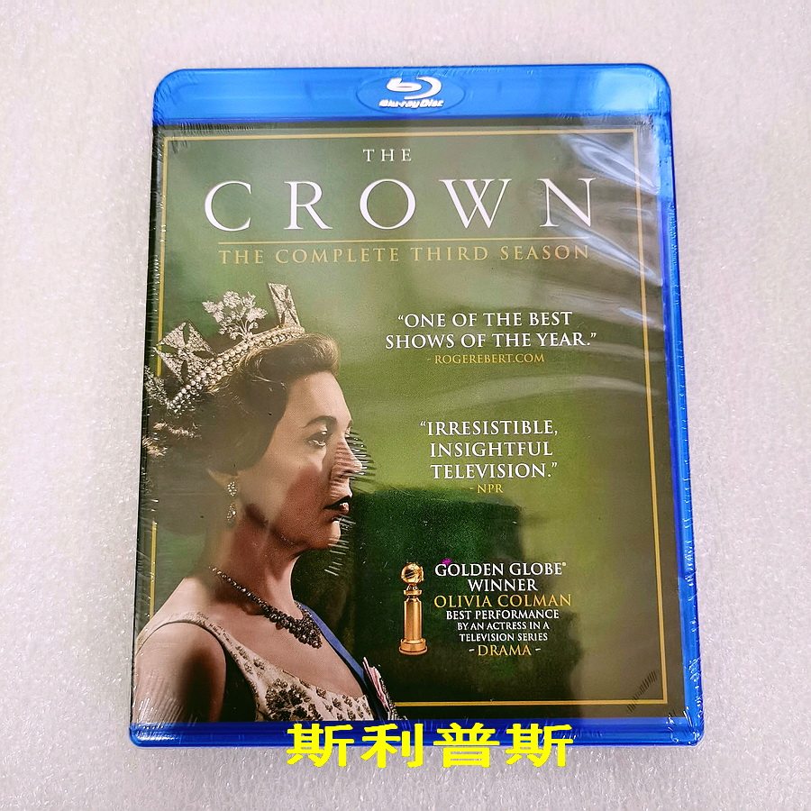 Spot (U) American Drama Blu-ray Crown Season 3 Crown 3 English Character A Zone