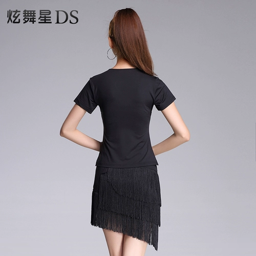 Спортивная одежда с кисточками, летний комплект, практика для тренировок, с акцентом на бедрах, новая коллекция