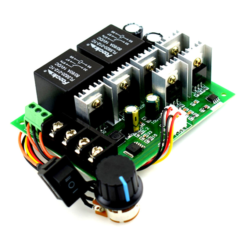 High power 40A positive inversion motor speed regulator with brush motor forward reversal controller 12V24V36V