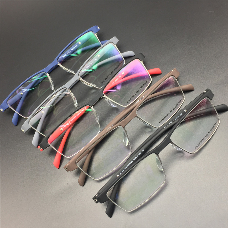 Myopia full-frame glasses frame tide product TR90 silicone ultra-light sports men and women glasses frame eyes three-dimensional square and handsome