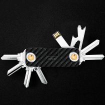 Germany MODERN key holder Mute male waist hanging keychain Metal multi-function keychain creative gift