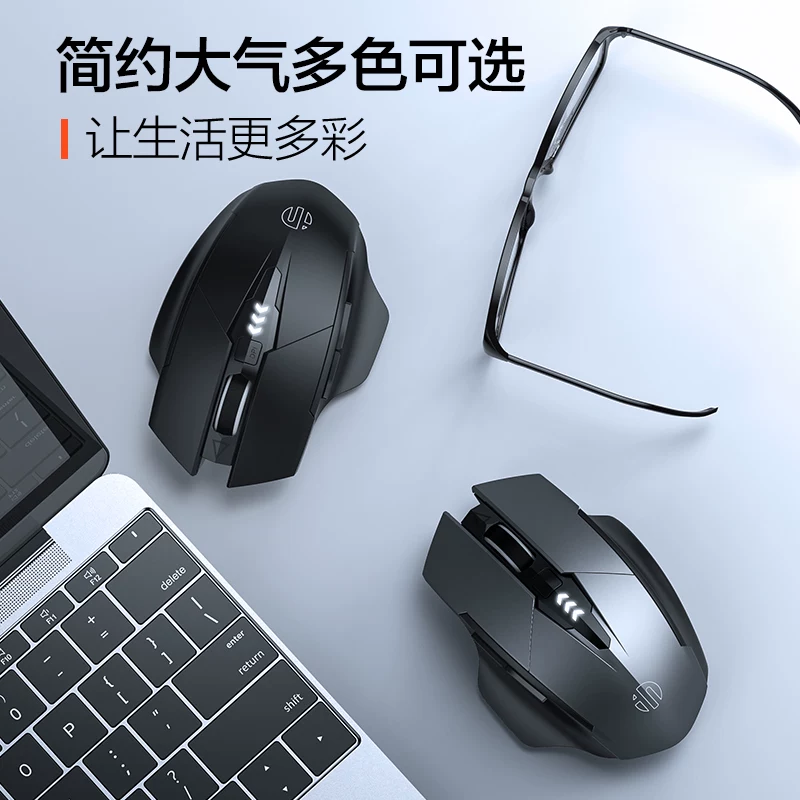 Бесшумная беспроводная мышь с зарядкой S, игровой ноутбук, Bluetooth