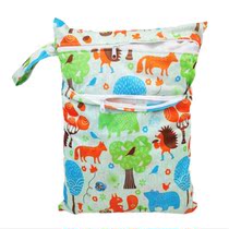 Baby diaper storage bag Double waterproof cart Bedside hanging bag for out-of-home clothes towel storage is convenient