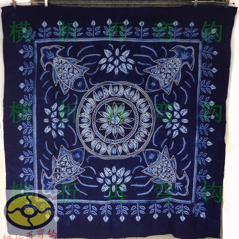 Yunnan Bai Family Handmade Cafe Tea Restaurant Quartet tablecloth tablecloth Table Clothes 1 5X1 5m]