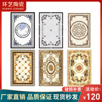 Parquet tiles 800x800 living room floor tiles parquet pattern polished crystal tiles restaurant hotel KTV European style carpet tiles