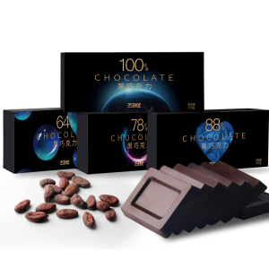 【买二送二】醇黑巧克力零食礼盒110g