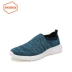 Tủ giày SHOEBOX OWSIN một thiết kế bàn đạp nhẹ giày thông thường giày lười thấp để giúp giày đơn nam - Giày thấp giày thể thao đế cao Giày thấp